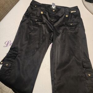 Stylish Black Boot Cut Pants